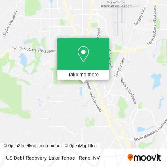 US Debt Recovery map