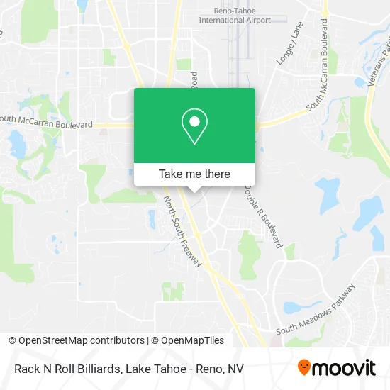 Rack N Roll Billiards map