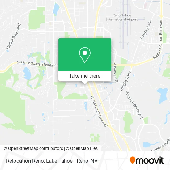 Relocation Reno map