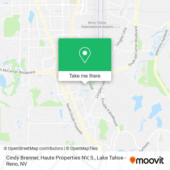 Cindy Brenner, Haute Properties NV, S. map