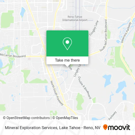 Mineral Exploration Services map