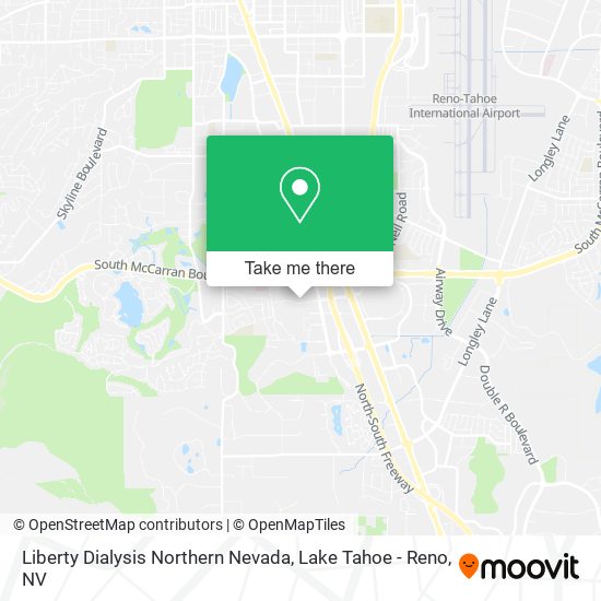 Mapa de Liberty Dialysis Northern Nevada