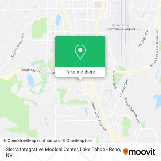 Sierra Integrative Medical Center map