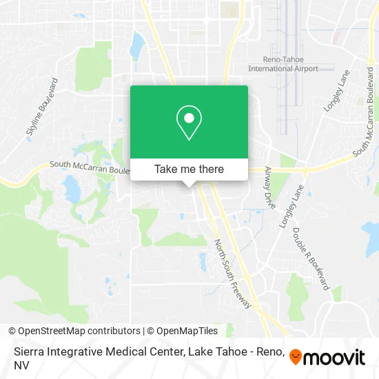 Sierra Integrative Medical Center map