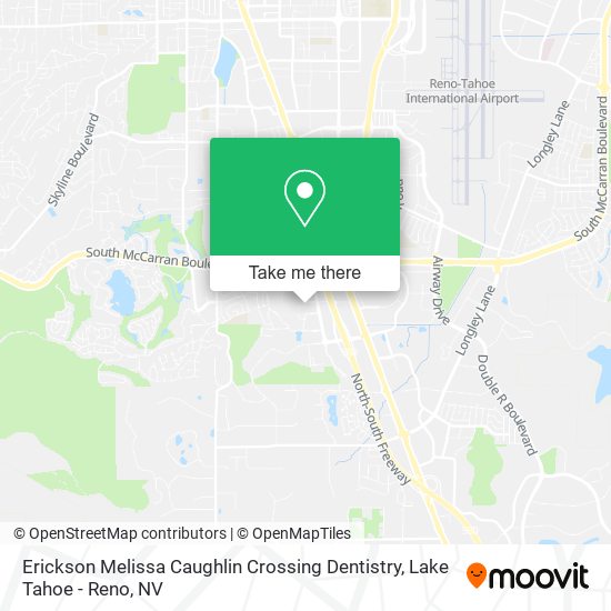 Erickson Melissa Caughlin Crossing Dentistry map