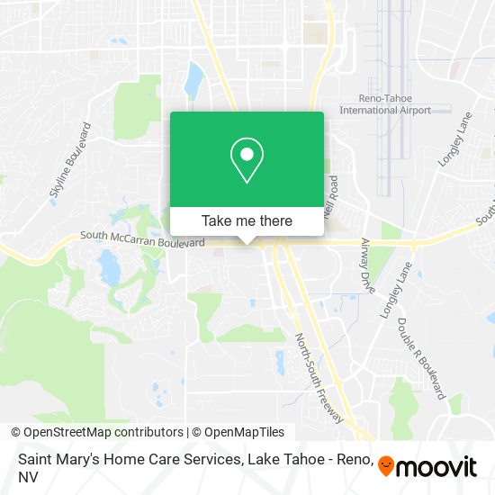 Saint Mary's Home Care Services map