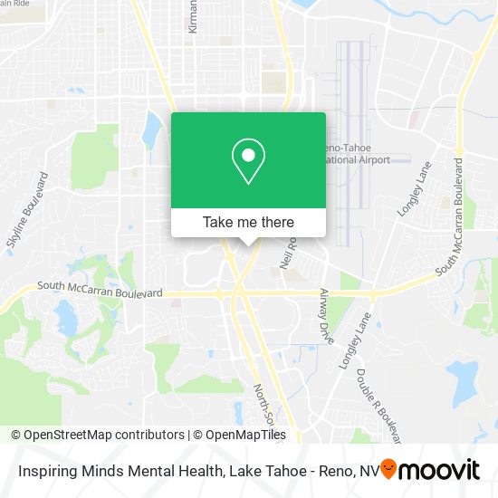 Inspiring Minds Mental Health map