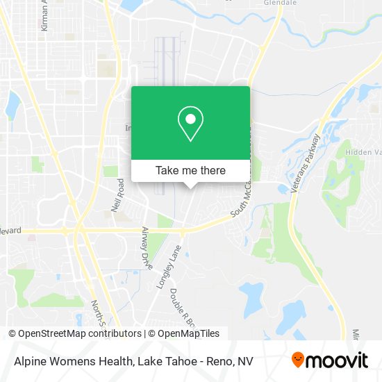 Alpine Womens Health map