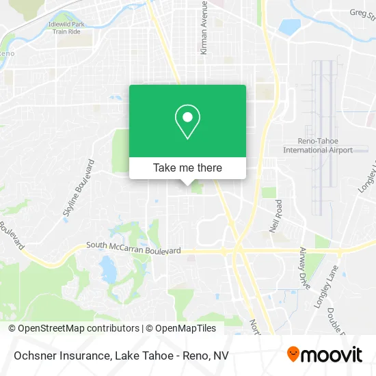 Ochsner Insurance map