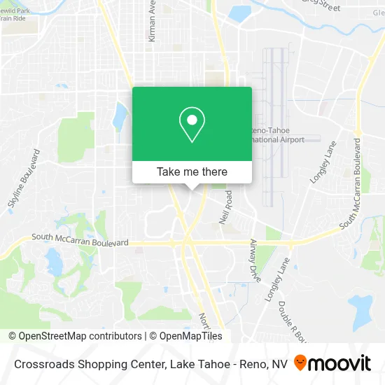 Crossroads Shopping Center map