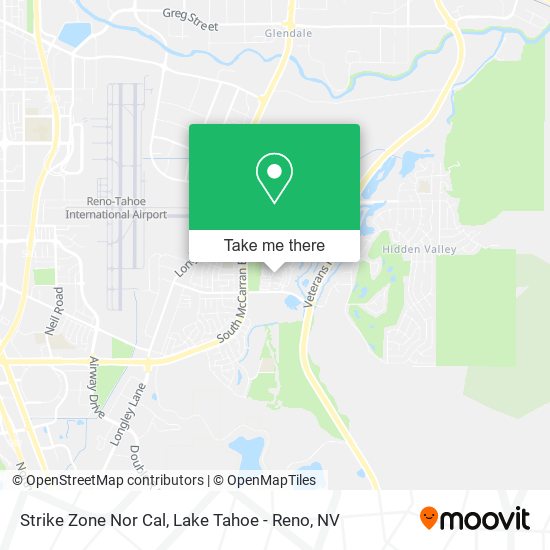 Strike Zone Nor Cal map