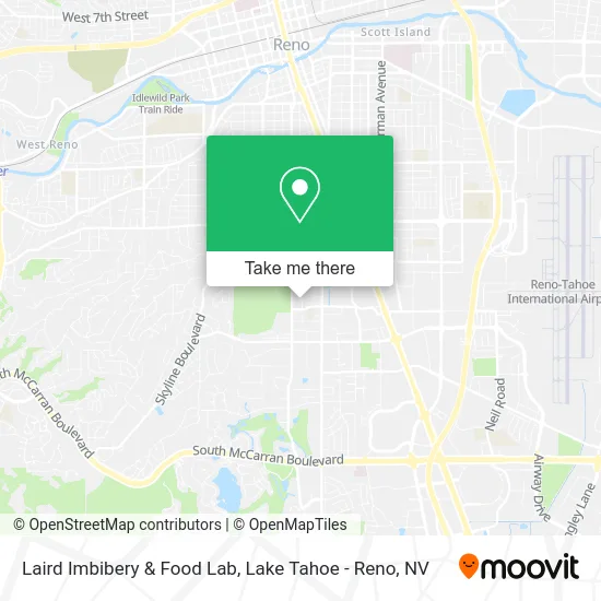 Laird Imbibery & Food Lab map