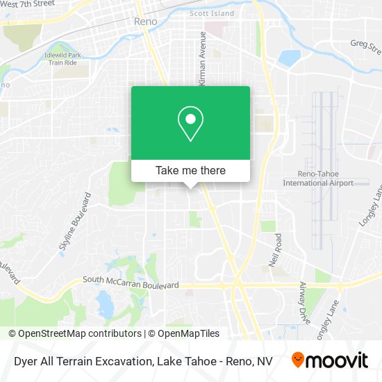 Dyer All Terrain Excavation map