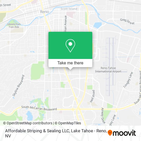 Affordable Striping & Sealing LLC map