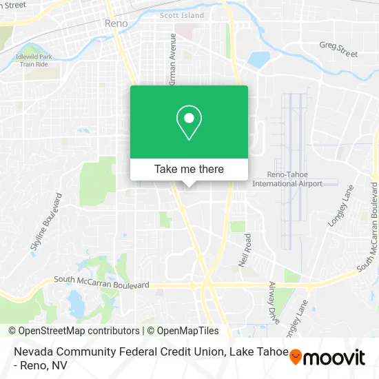 Nevada Community Federal Credit Union map