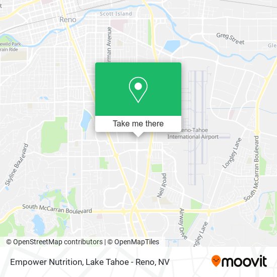 Empower Nutrition map