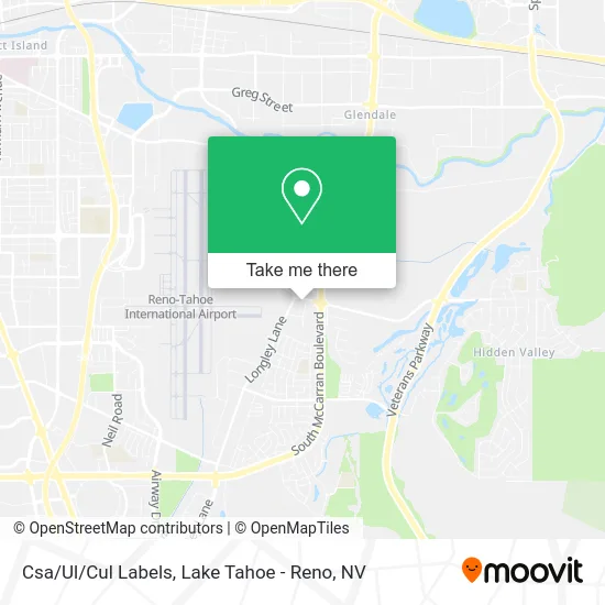 Csa/Ul/Cul Labels map
