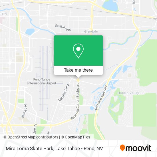 Mira Loma Skate Park map