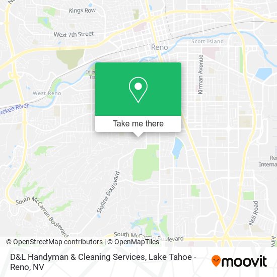 D&L Handyman & Cleaning Services map