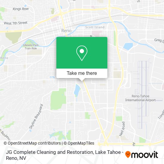 JG Complete Cleaning and Restoration map