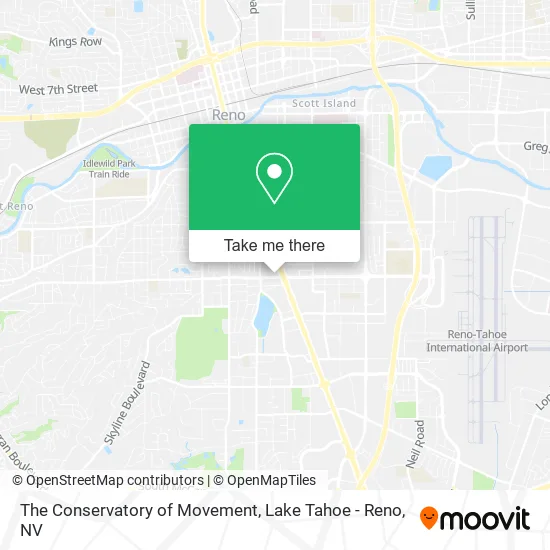 The Conservatory of Movement map