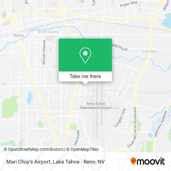 Mari Chuy's Airport map