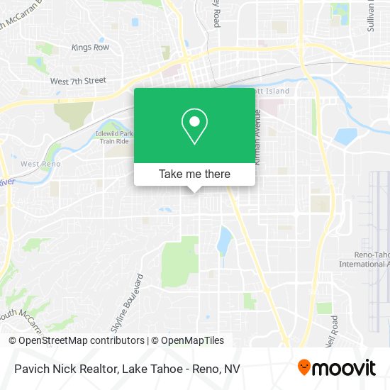 Pavich Nick Realtor map