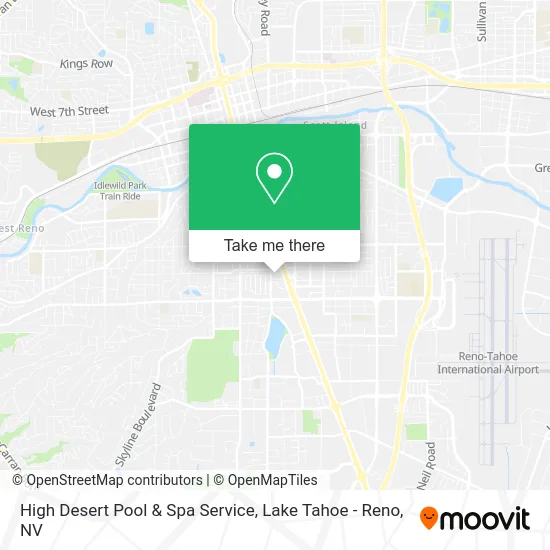 High Desert Pool & Spa Service map