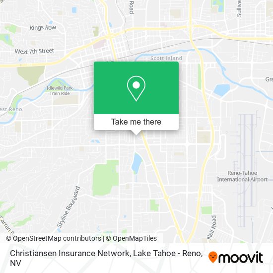 Christiansen Insurance Network map