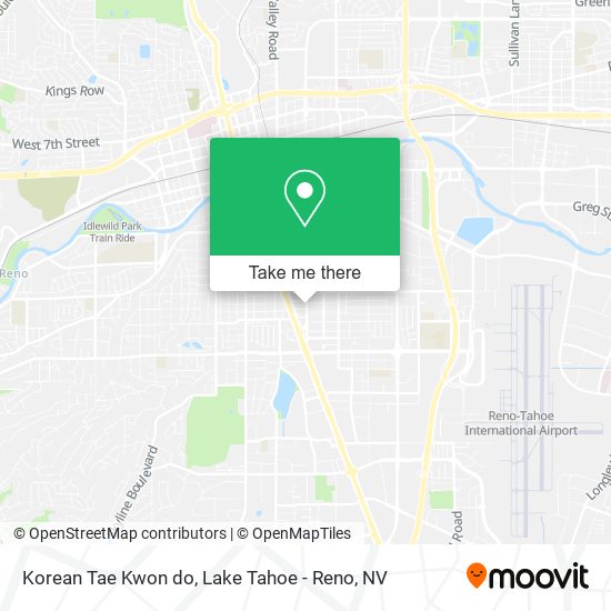 Korean Tae Kwon do map