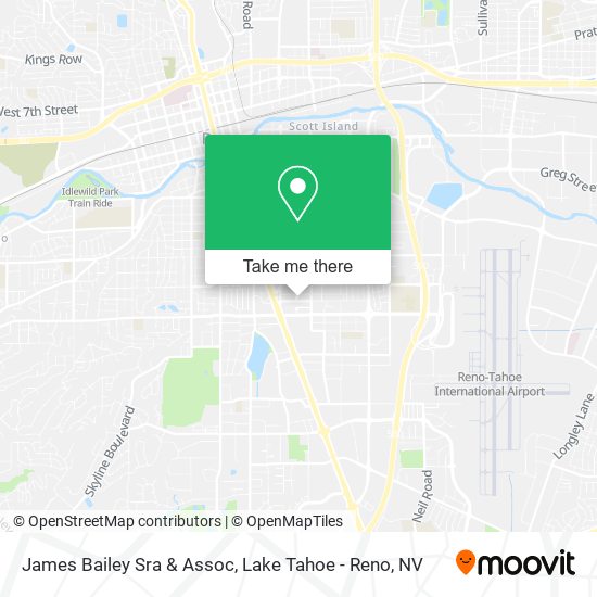 Mapa de James Bailey Sra & Assoc