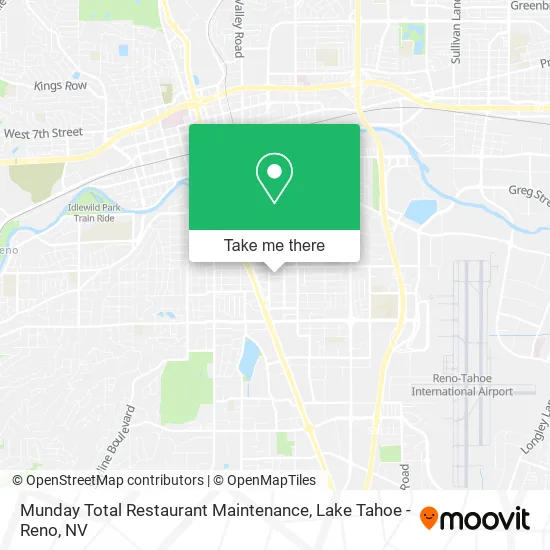 Munday Total Restaurant Maintenance map