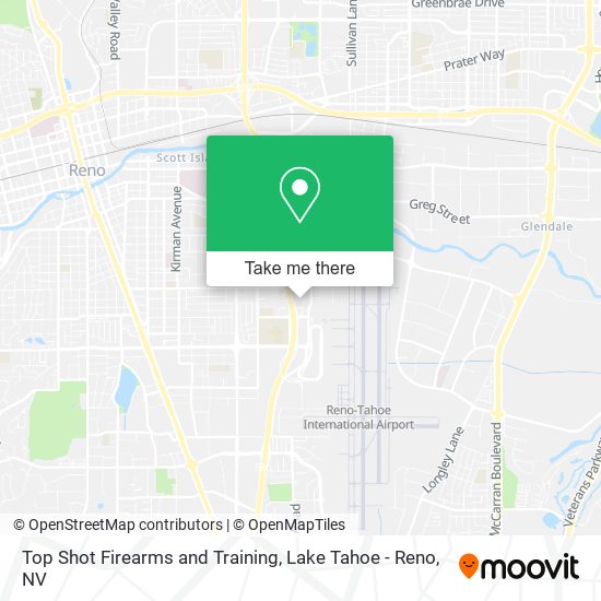 Mapa de Top Shot Firearms and Training