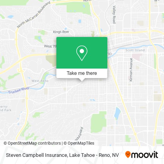 Steven Campbell Insurance map