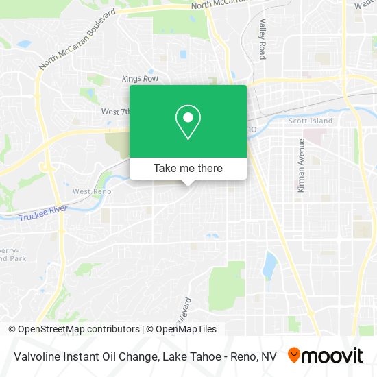 Valvoline Instant Oil Change map