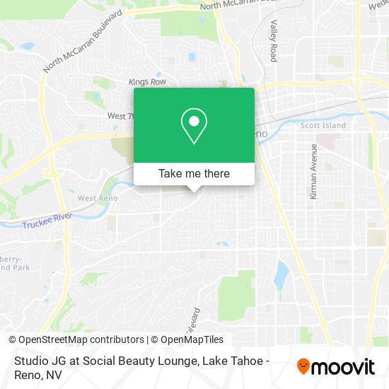 Studio JG at Social Beauty Lounge map