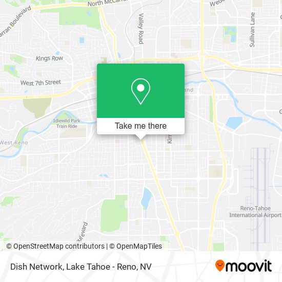 Mapa de Dish Network