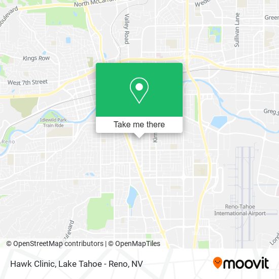 Hawk Clinic map