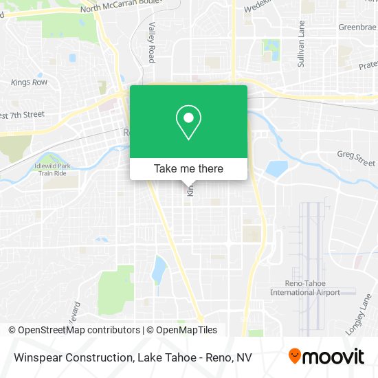 Winspear Construction map