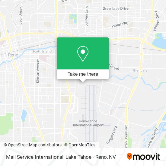 Mail Service International map