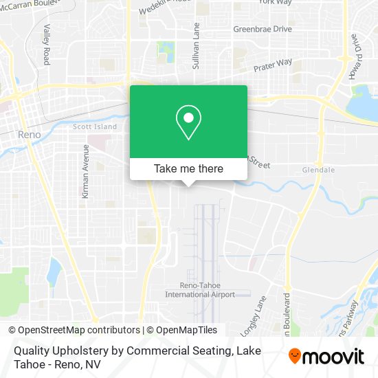 Quality Upholstery by Commercial Seating map