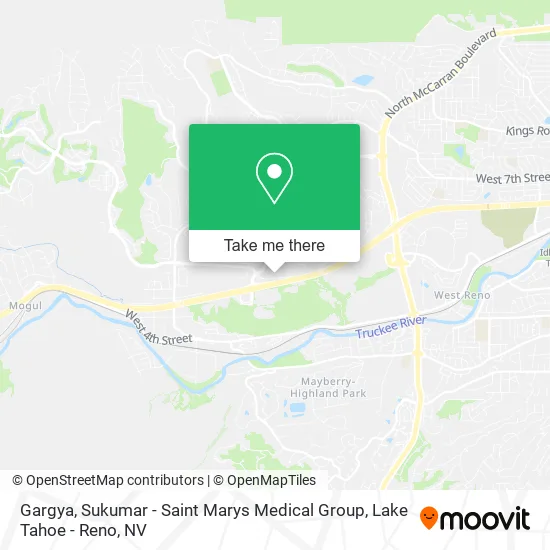 Gargya, Sukumar - Saint Marys Medical Group map