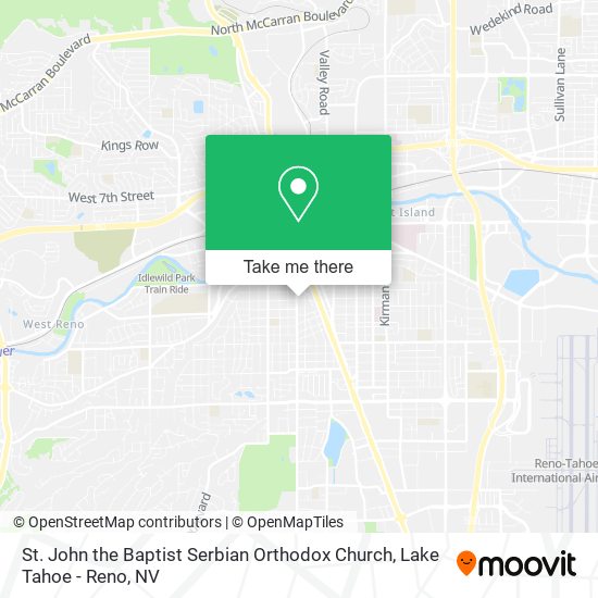 St. John the Baptist Serbian Orthodox Church map