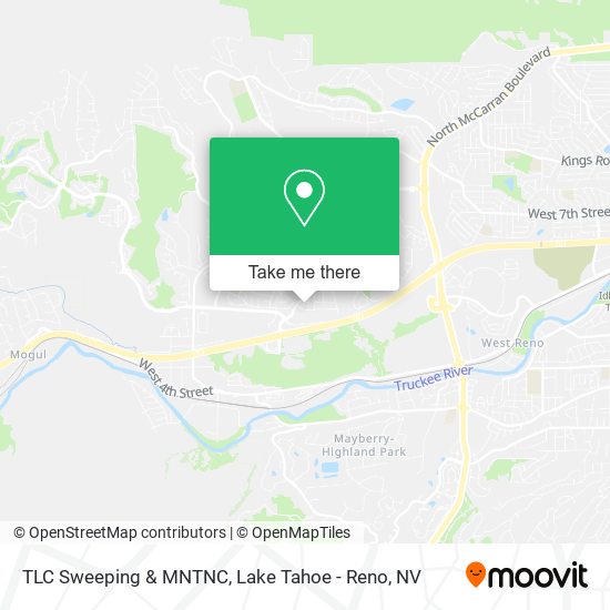 TLC Sweeping & MNTNC map