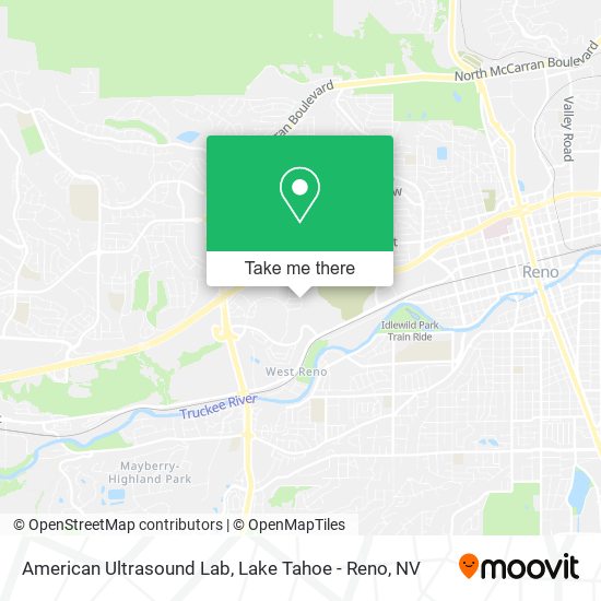 Mapa de American Ultrasound Lab