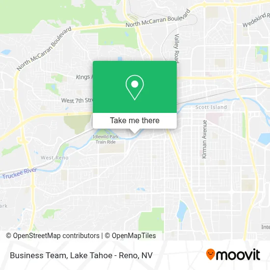 Business Team map