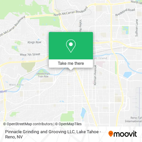 Mapa de Pinnacle Grinding and Grooving LLC