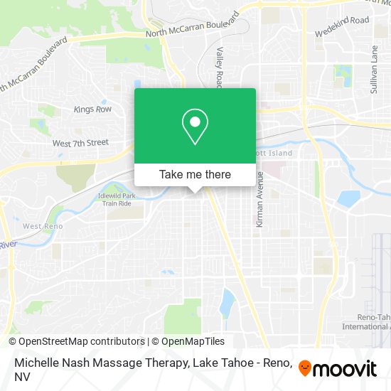 Michelle Nash Massage Therapy map
