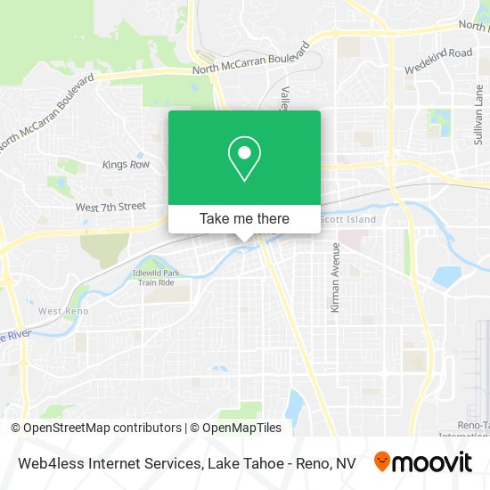 Mapa de Web4less Internet Services