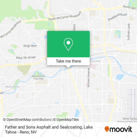 Father and Sons Asphalt and Sealcoating map